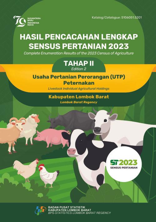 Complete Enumeration Results of the 2023 Census of Agriculture - Edition 2: Livestock Individual Agricultural Holdings Lombok Barat Regency